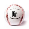 BARNETT OL-1 competition baseball ball size 9",2 pieces, white.