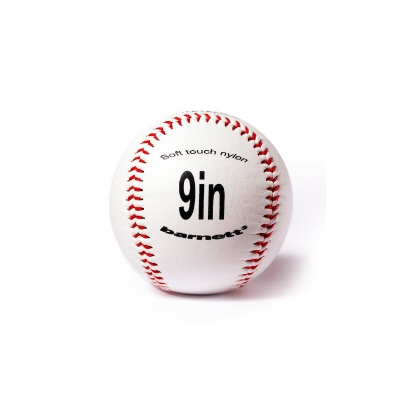 BARNETT OL-1 competition baseball ball size 9",2 pieces, white.