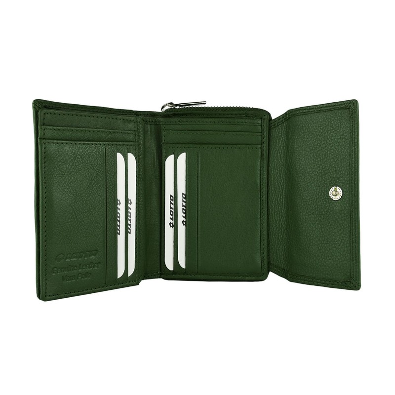 Lotto Elegant and Spacious Ladies Genuine Leather Wallet with Gift