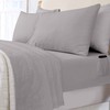 Sleepdown 100% Cotton 160 GSM Flannel Sheet Set - Frost