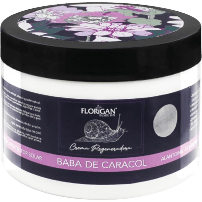 FLORIGAN Crema Regeneradora Baba de Caracol Florigan 350grs.