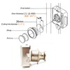 Hotiko 5pcs Push Button Cabinet Latch Lock for RV Motorhome
