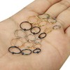 Subiceto 18Pcs 20G Stainless Steel Nose Ring Hoop Septum Ring