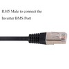 RJ45 Splitter 2 in 1 BMS Port Connecting RS485 Monitor