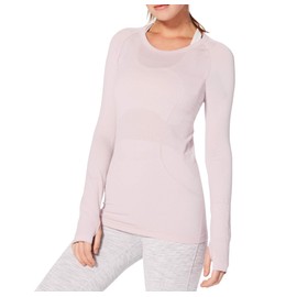 lululemon Swiftly Tech Long Sleeve Crew (Porcelain Pink, 8)