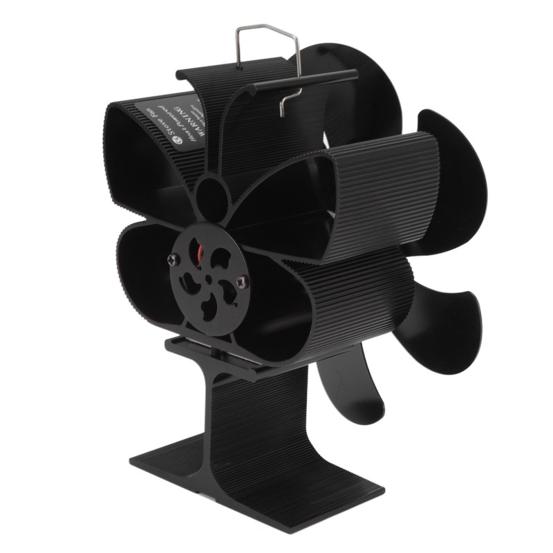Stove Fan 6 Blades Greater Air Volume Low Noise Operation