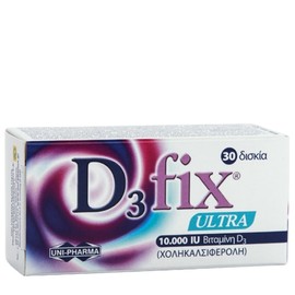Unipharma D3 fix Ultra 10000 IU, 30 tabs