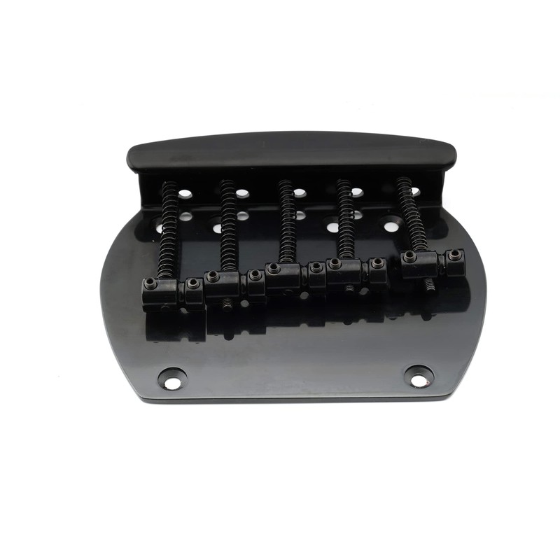 Musiclily Pro 16mm Steel 5-String Bass Bridge for Musicman Style