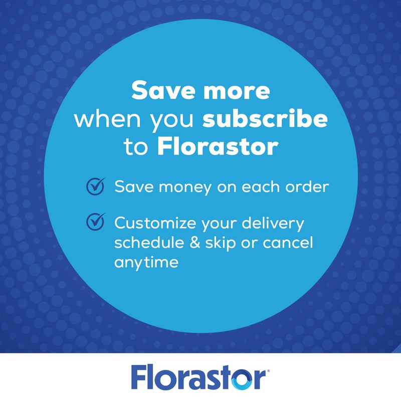 Florastor Probiotics for Digestive and Immune Health, 100 Capsules, Probiotics