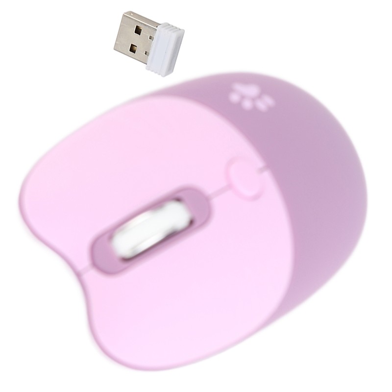 Wireless Mouse BT5.1 Or 2.4GHz Silent Click Adjustable DPI Auto