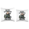 Funny Exterminator Dad Pest Control Father's Day Pest Dad Throw