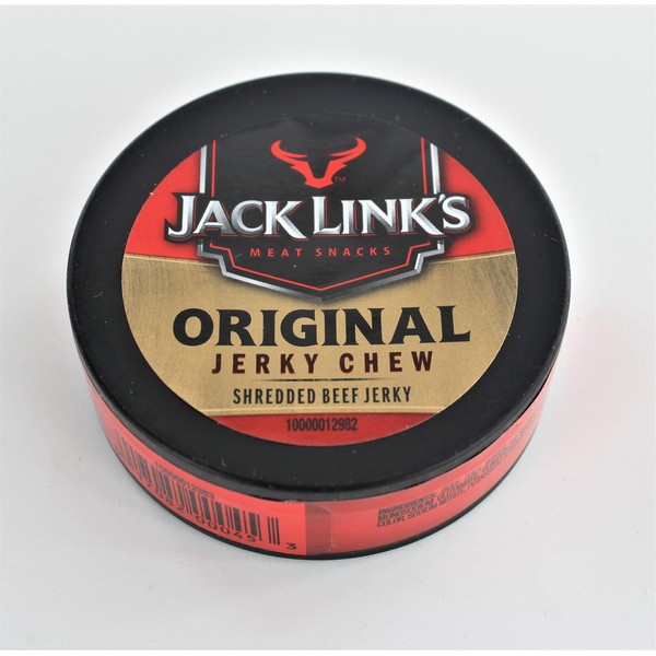 Jack Links 2.89 - Jerky Chew - Original Flavor 0.32-oz. Tins Pack of 12
