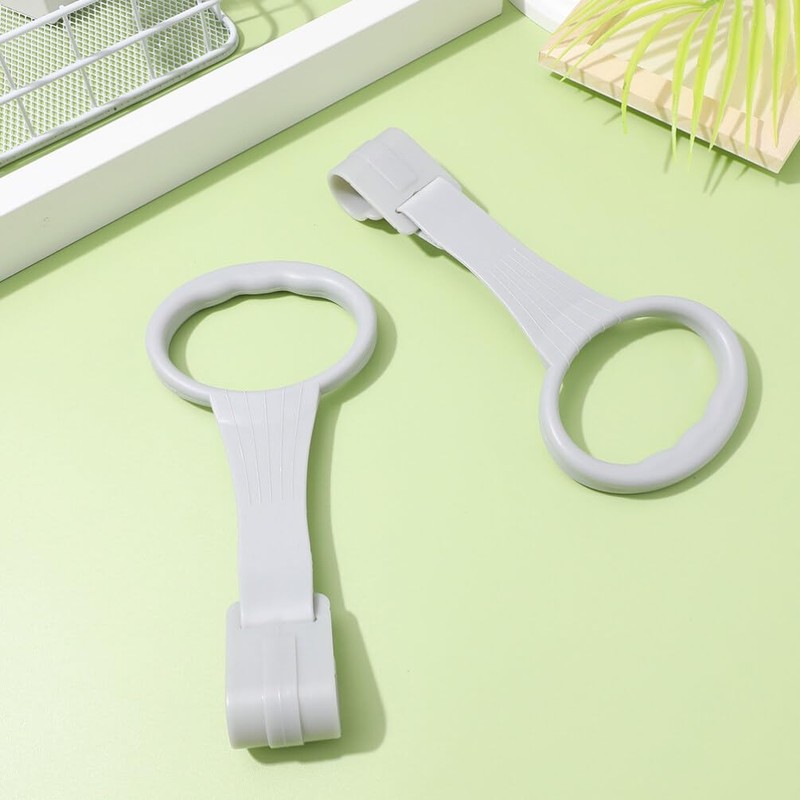 JOINPAYA 4PCS Cot Hanging Rings: 7.66In Playpen Pull Up Rings