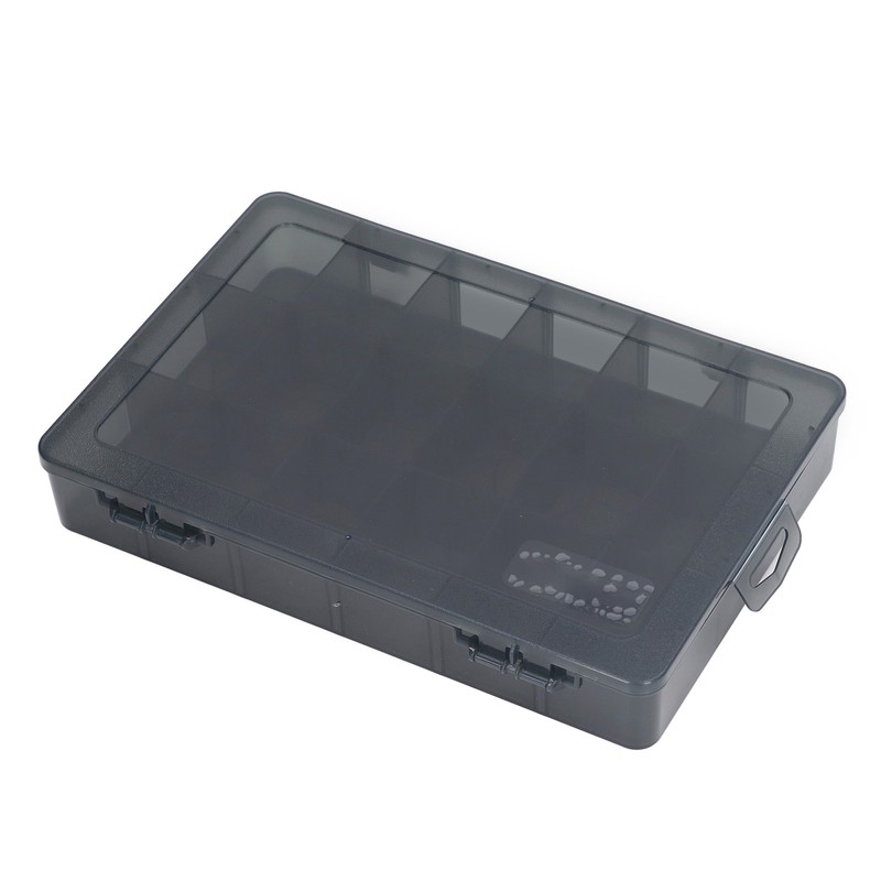 Multi Compartment Parts Box Removable Divider Transparent Plastic 18 Grids
