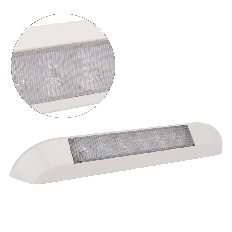 12V 1.6W LED RV Interior Strip Lights 6000K White IP67