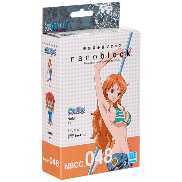 NEWPROJET ITALIA SRL Nanoblock NBCC-048 Nami One Piece Jouet, Multicolore, 2040320880, Mulitcolor