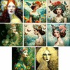 Surreal Women Rice Paper 29 x 29 cm (2 Sheets)