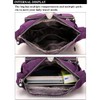 Women's Multi-Pocket Messenger Shoulder Bag for Daily Shopping, 4, Retro