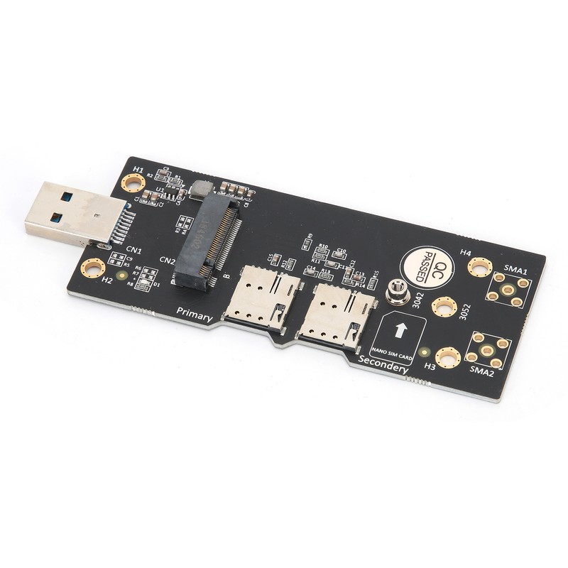 Adapter Card NGFF(M.2) Key B to USB 3.0 with Dual
