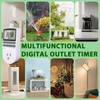 Lamptobe Power Timer, 7-Day Programmable Electrical Outlet Power Switch 240V,