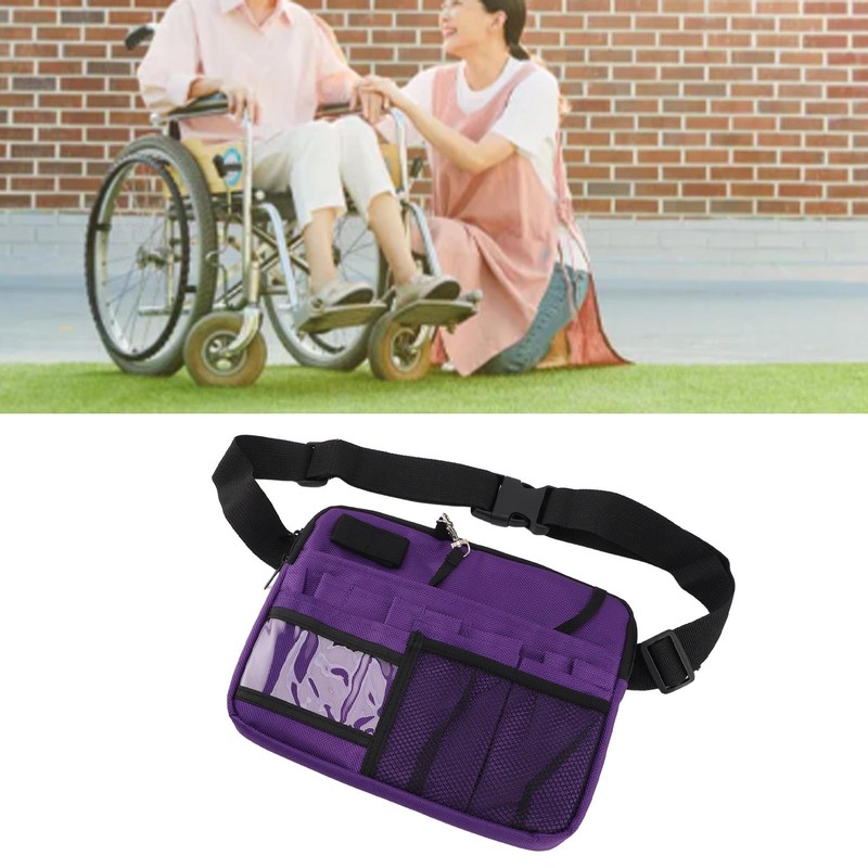 Nurse Fanny Pack Doctor Supplies Storage Bag Multi Compartments Nurse