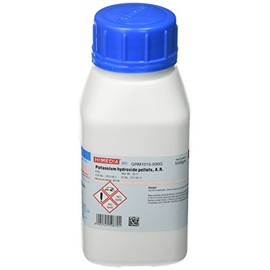 HiMedia GRM1015-500G Potassium Hydroxide Pellets, A.R., 500 g