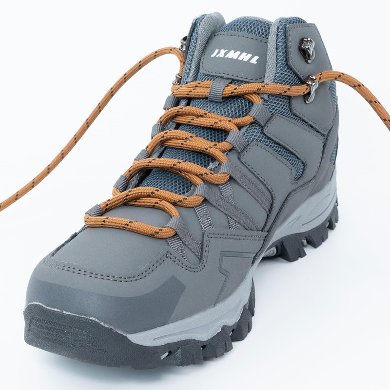 SUBAUM 2 PAIRES Round Strong Work Boot Laces,Heavy Duty Shoe