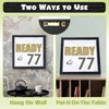 3 Pack T Shirt Display Frame, 13" x 13" Black