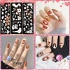 JUNEBRUSHS Juego De 10 Platos Para Estampado De Uñas Junebrushs