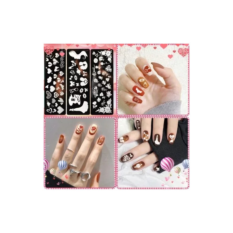 JUNEBRUSHS Juego De 10 Platos Para Estampado De Uñas Junebrushs