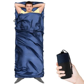 Ultralight Travel Sleeping Bag with Pillow Compartment
