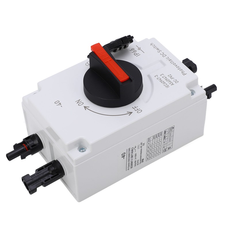 PV Solar Disconnect Switch 32A 4P IP66 Waterproof Photovoltaic Isolator