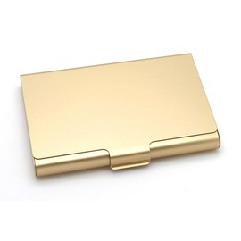 DEVENTORZ Business Card Holder, Aluminum Card Case, Business Card Case, Holds Approximately 15 Cards, Business Holder, Pocket Metal Card Case, Buckle Style, Won't Break, Easy to Take Out, Stylish