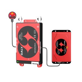 DALY BMS 12V 4S 100A Balance - 1A Active Cell Balancing BMS with Bluetooth WiFi Module Supports RS485 CAN for 12V LiFePO4 Battery Pack for RV trolling Motor Battery Portable Power Station