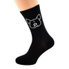 GTR Novelty I Love Pigs, Farm Animal Design Black Socks