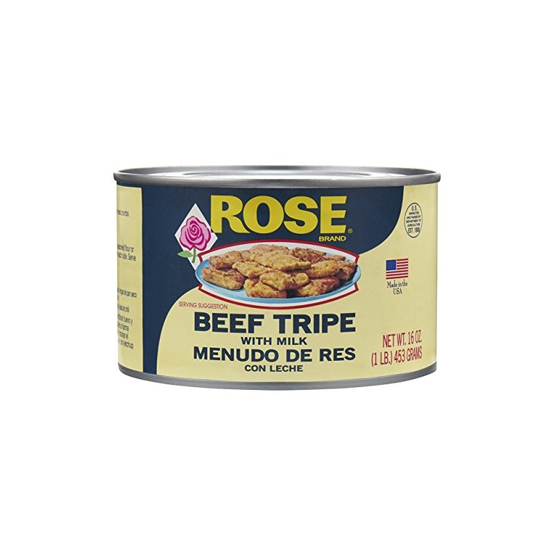Rose Beef Tripe with Milk - 5 / 16 oz