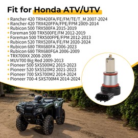 M MATI Idle Air Control Valve Set for Honda Rancher 420 TRX420 Rubicon Foreman Pioneer 500 Rubicon Pioneer 520 Rubicon 680 Pioneer 700 700-4 TRX700 MUV700 2006-2024 16430-HP6-A01 16430-HN8-A61