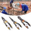 8'' Wire Plier Professional Electrician Plier Chrome-Vanadium Steel Wire Cutter
