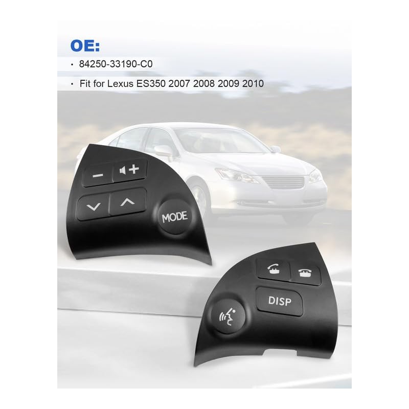 Steering Wheel Volume Control Switch Button Fits for Lexus ES350