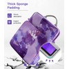 MoKo Tablet Case with Shoulder Strap & Handle, Multiple Compartments,