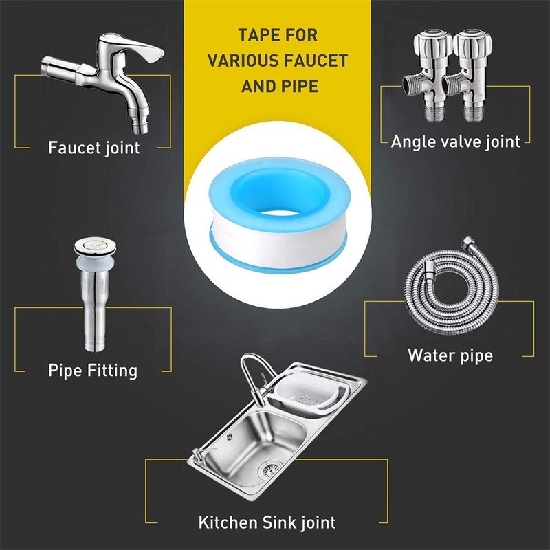 GCQ Teflon Tape, Thread Seal Tapes，PTFE for Plumbers Sealant Tape