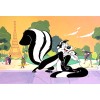 Pepe Le Pew Skunk Penelope PussyCat Metal Magnet 2.5 x