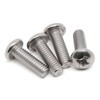 MewuDecor #4-40 x 3/8" Pan Head Machine Screws, Fully Threaded,