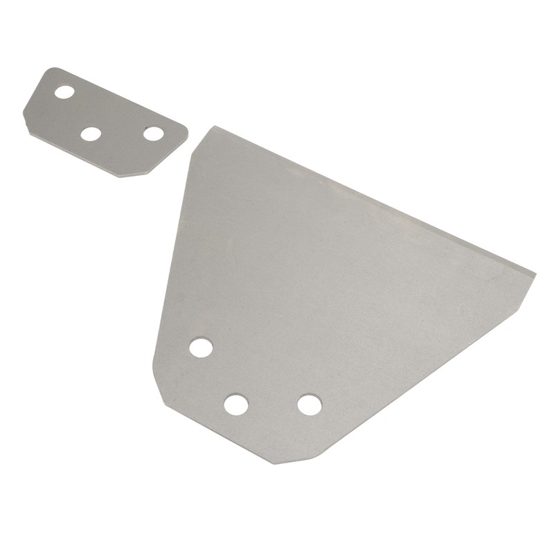 6in Floor Scraper Bit Spring Steel Round Shank 2 Grooves