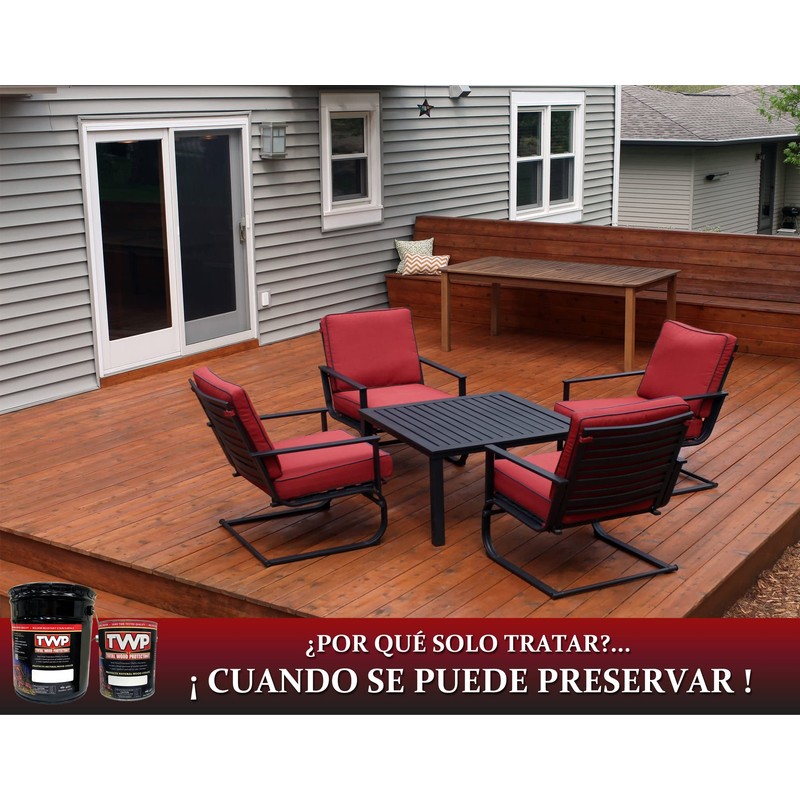 Amteco TWP 103 1 Gallon Dark Oak Exterior Wood Stain