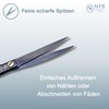 NTS-Solingen Black Edition | Tailor's Scissors | Fabric Scissors |