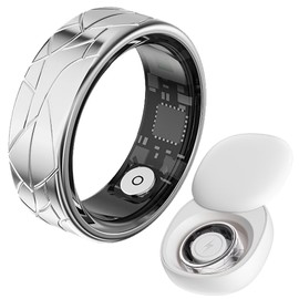 findtime Smart Ring Android iOS Smart Rings for Men Women Sleep Tracker Heart Rate Monitor Pedometer Fitness Ring Tracker Smart Ring Fitness Ring Heart Rate Sports Fitness Tracker Black Gold Silver