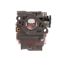 QXOPRM Boat Carburetor for Honda BF15 15HP Outboard Motor Series BF15A1 BF15A2 BF15AH BF15AK BF15AM BF15AW BF15AX BF15AY C142 15Hp Replace # 16100-ZV4-D22 with Mounting Gasket