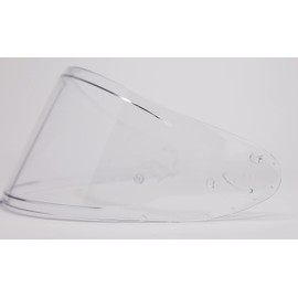 The Helmet Shop RF-1400 Visor - CWR-F2 NXR 2 Z8 Pinlock Ready RF 1400 Visor Made from Shatter & Scratch Resistant Polycarbonate, Blocks 99% UVA/UVB, Fits Like OEM (Clear)