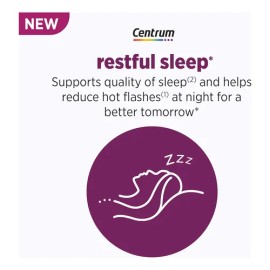 Centrum Tabletas De Apoyo Para La Menopausia De Sueño